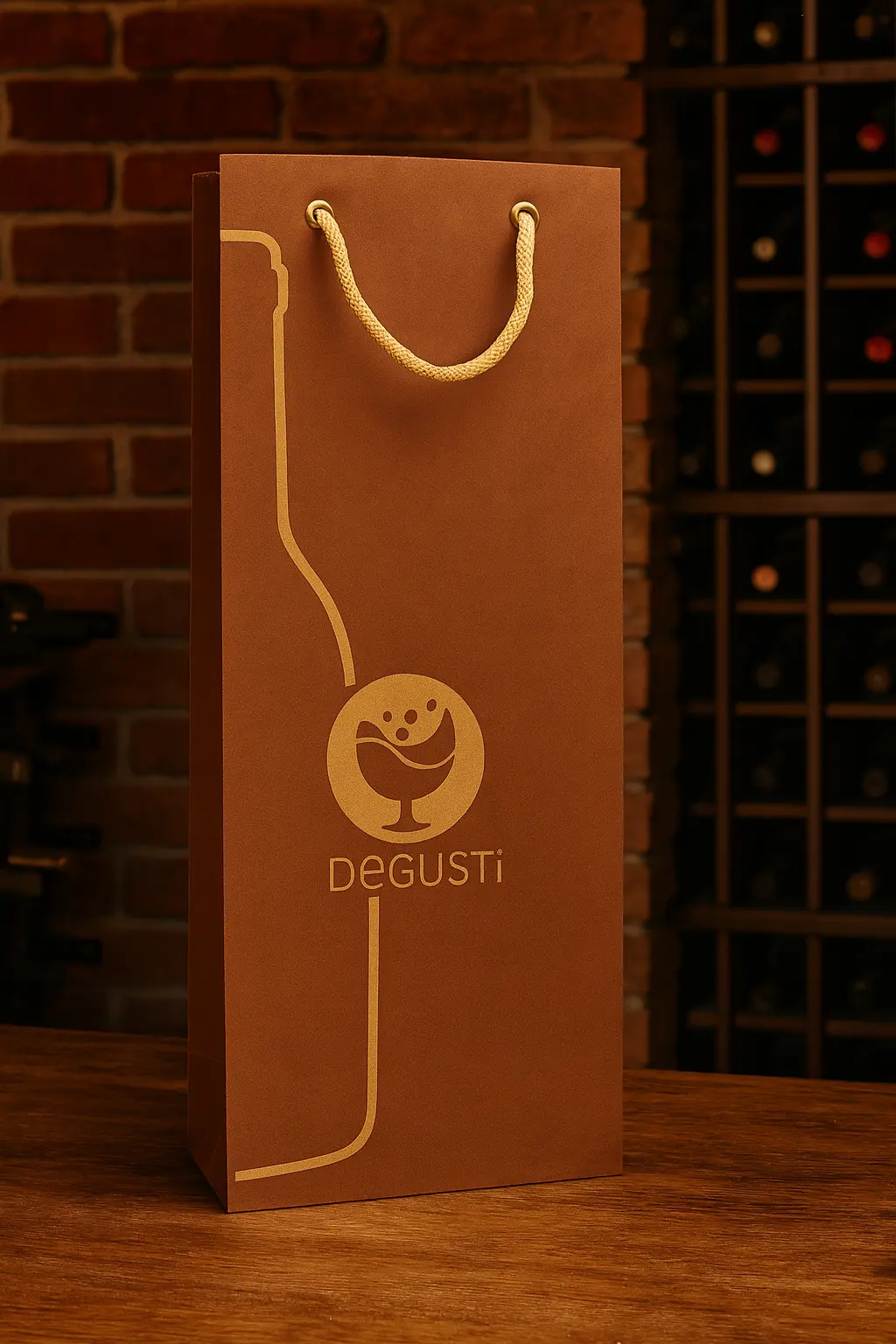 Sacolas personalizadas para Adegas e vinhos