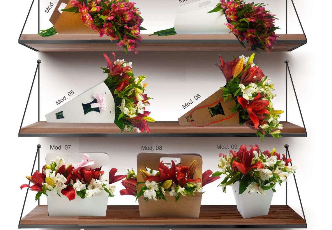 Sacolas para floricultura