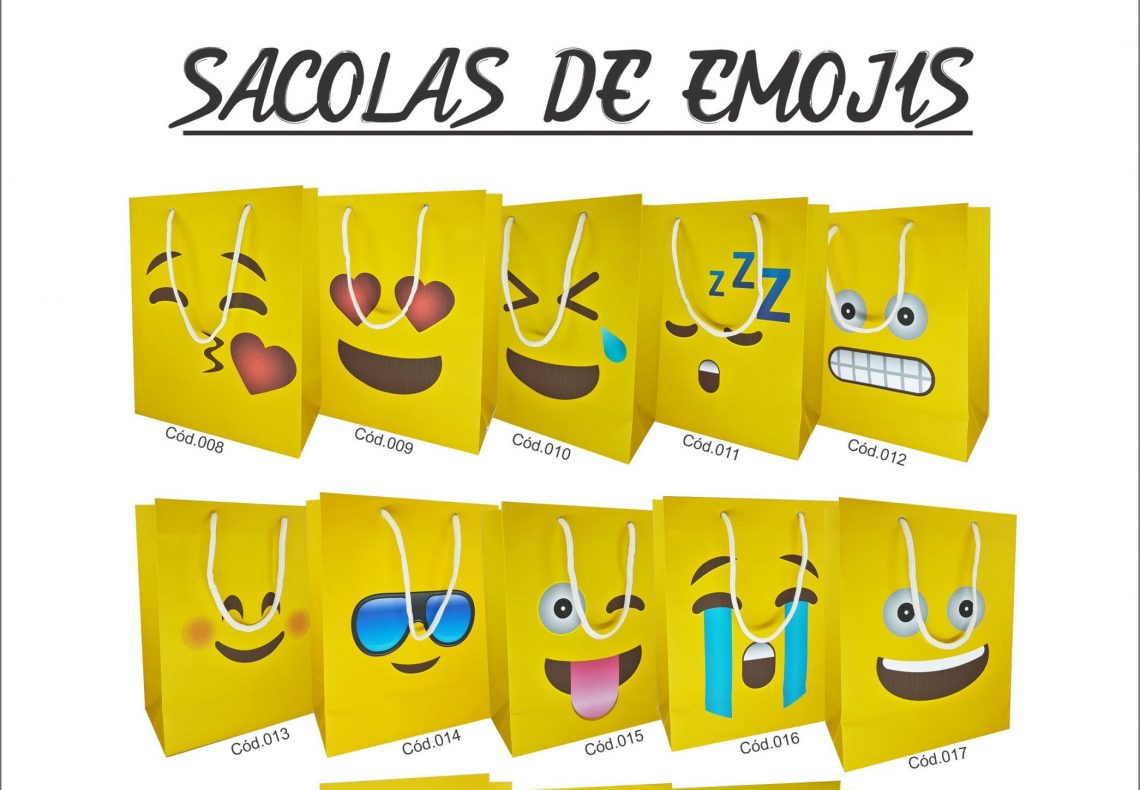 Sacolas de Emojis