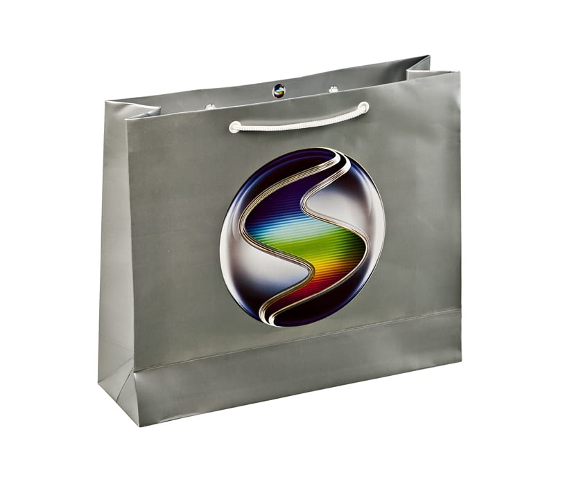 Sacolas de papel colorida no Vale do Paraíba