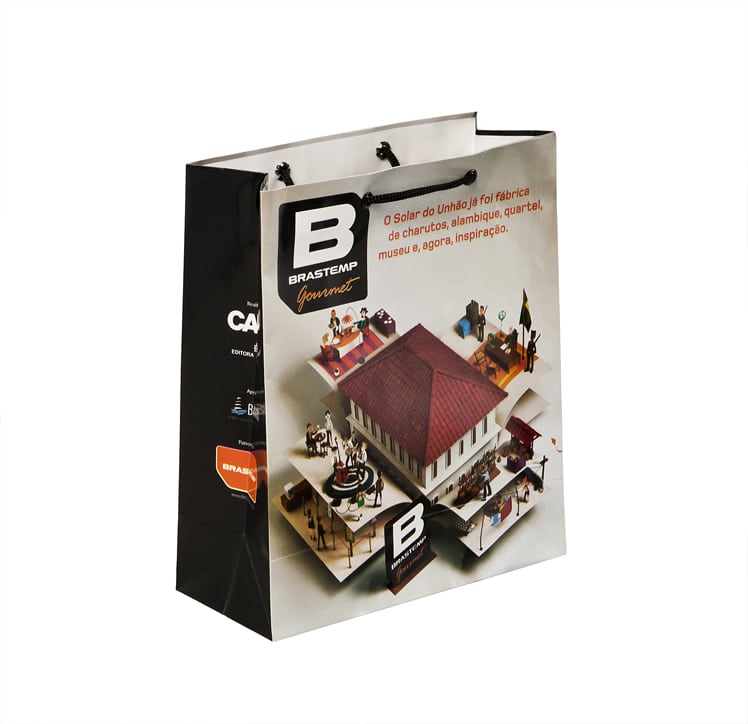 Fabricante de Sacolas de Papel Duplex Personalizadas
