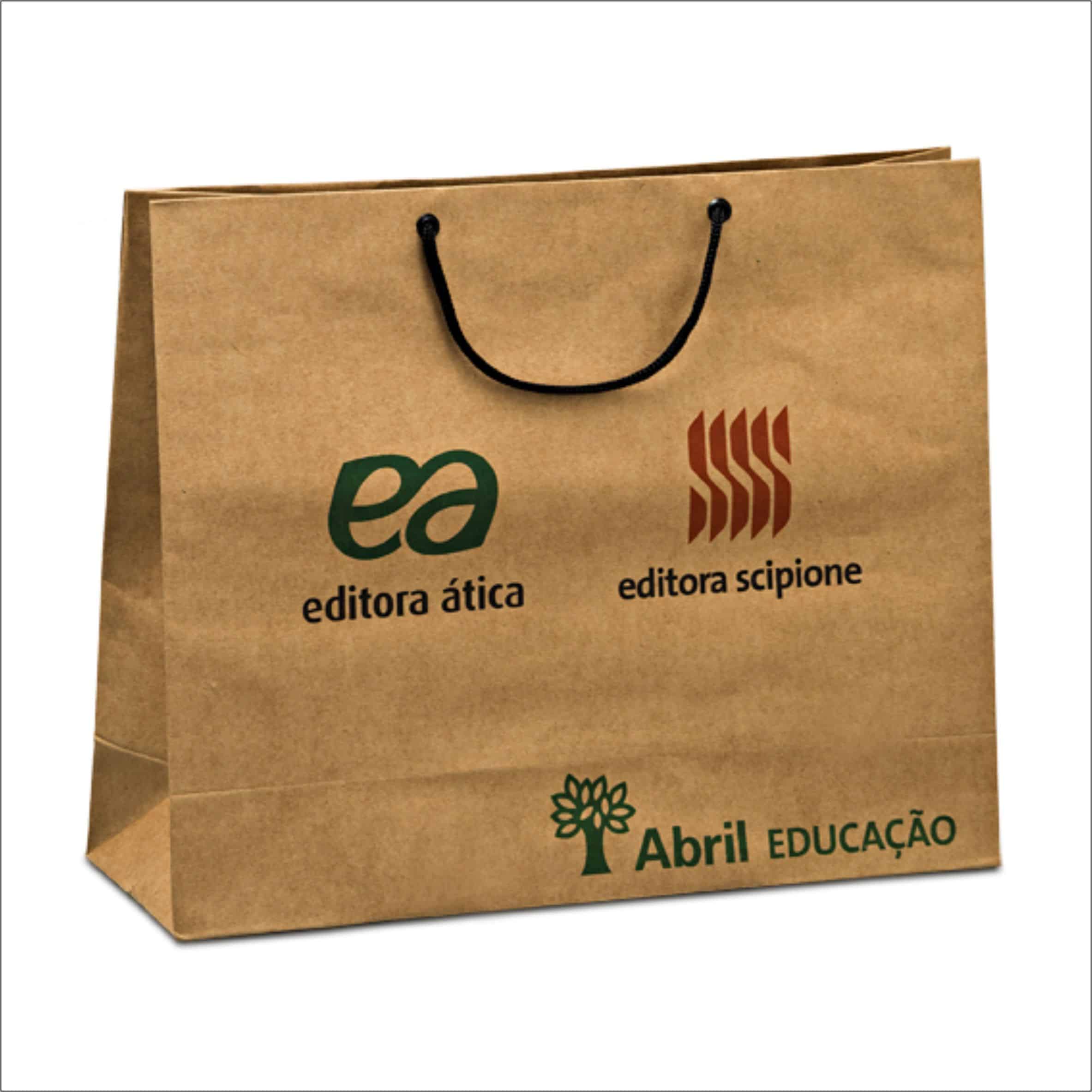 Fabricante de sacolas de papel personalizadas