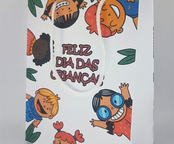 Sacolas para o Dia das Crianças